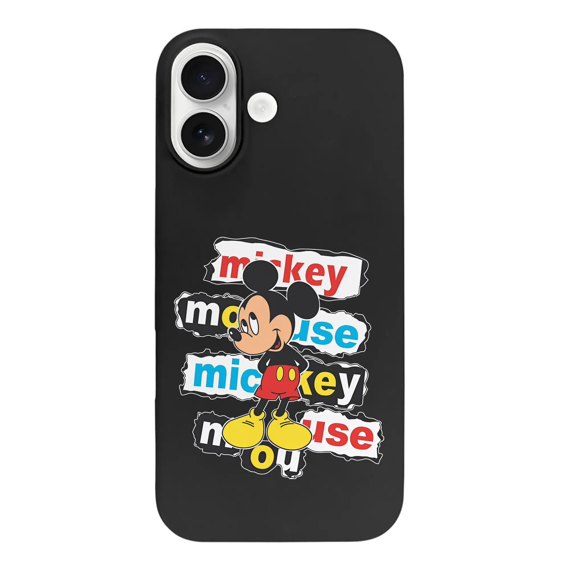 ミッキーマウス（Mickey Mouse） グッズ ミッキーマウス（Mickey Mouse） - iPhone 17 シリーズ シリコンケース 薄型 耐衝撃 指紋防止 ソフトタッチカバー 精密フィット 傷防止 保護ケース iPhone 17/17 Air/17 Pro/17 Pro Max 対応